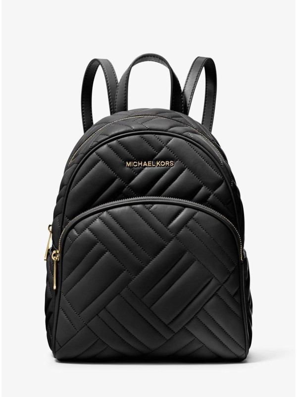 Рюкзак Michael Kors Abbey Medium quilted Black Gold Tone