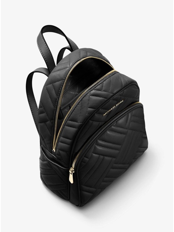 Рюкзак Michael Kors Abbey Medium quilted Black Gold Tone