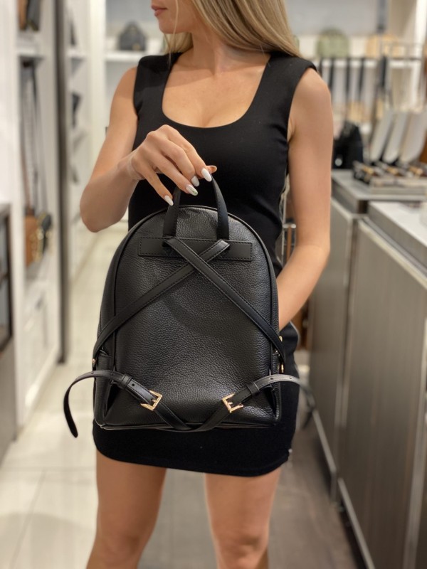 Рюкзак Michael Kors Adina Medium Leather, Black