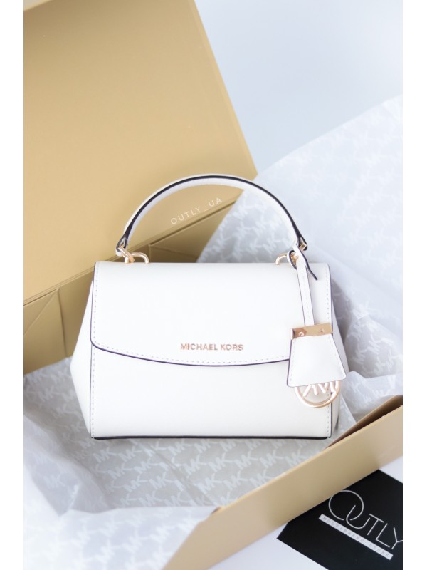 Cумка Michael Kors ava XS White