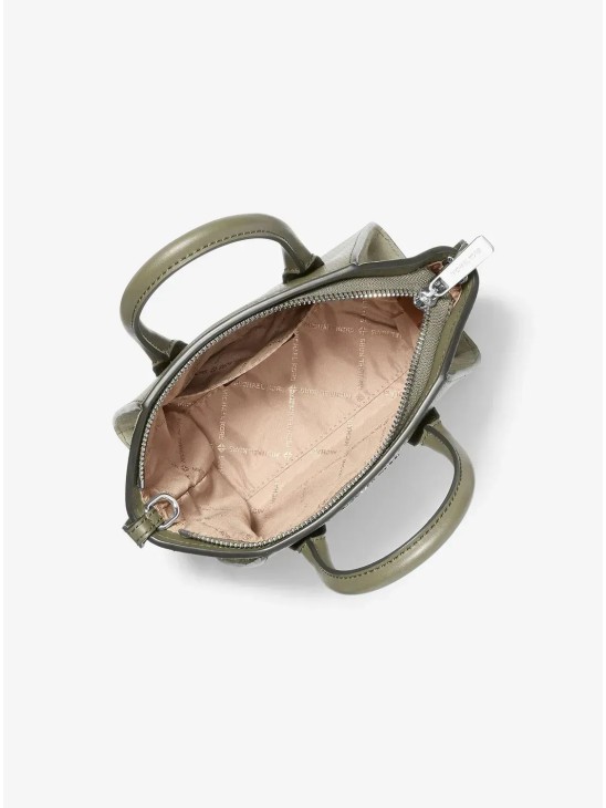 Сумка Michael Kors Avril Extra-Small Leather and Suede Luggage Thyme