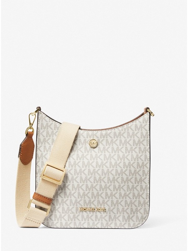 Cумка Michael Kors Briley Messenger vanilla logo