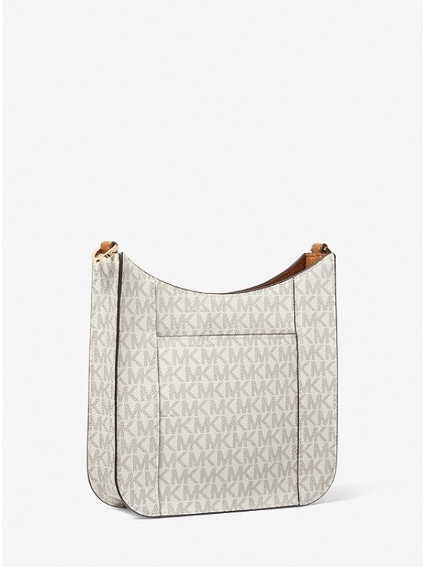 Cумка Michael Kors Briley Messenger vanilla logo