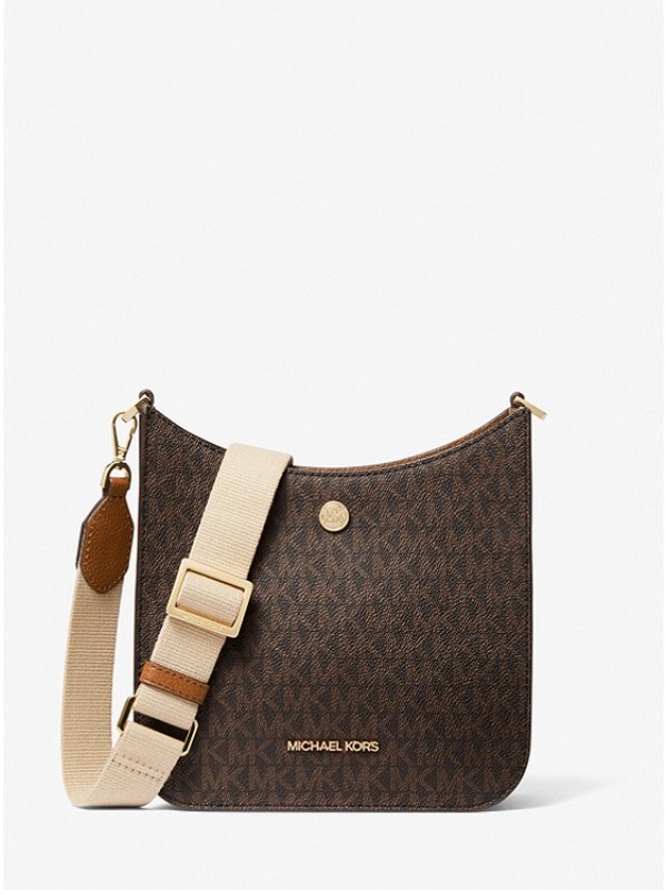 Cумка Michael Kors Briley Messenger brown logo