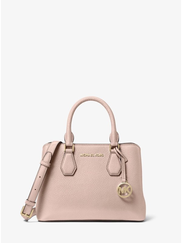 Cумка Michael Kors Camille Small Pebbled Leather Satchel Soft Pink