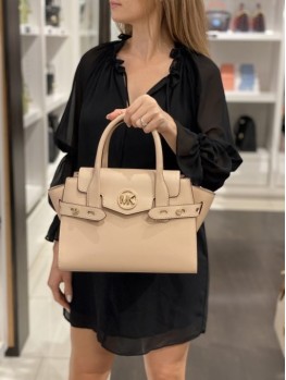 Cумка Michael Kors Carmen Satchel Buff