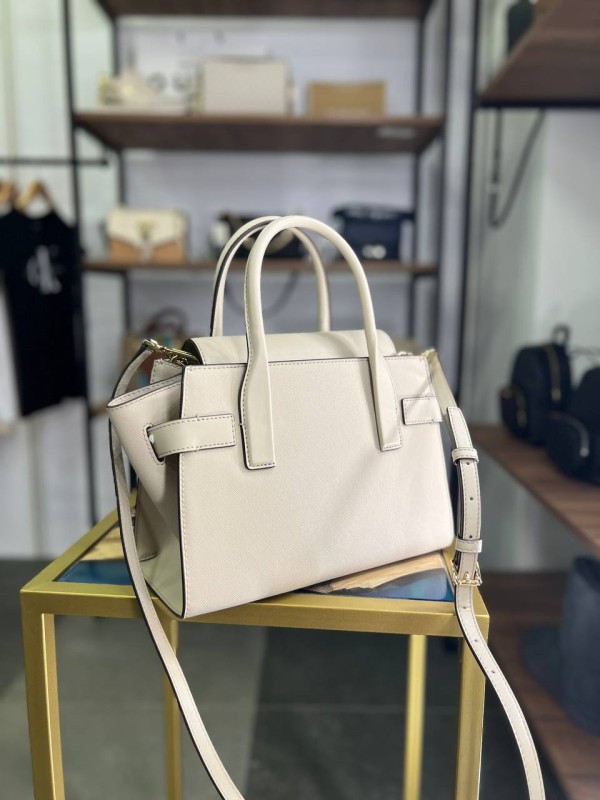 Cумка Michael Kors Carmen Satchel Light Sand