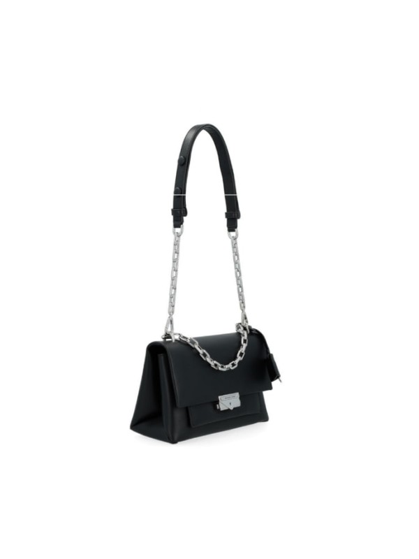 Cумка Michael Kors Cece Medium Shoulder Bag Black Silver