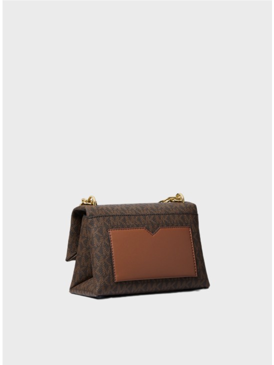 Cумка Michael Kors Cece Mini Shoulder Bag Brown Logo