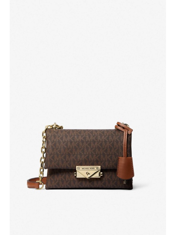 Cумка Michael Kors Cece Mini Shoulder Bag Brown logo