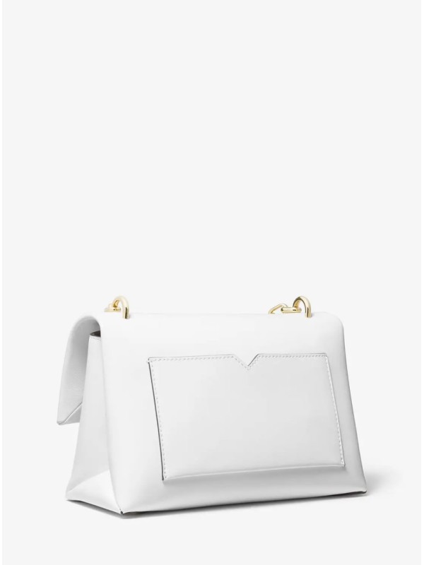 Cумка Michael Kors Cece Medium Leather Shoulder Bag Optic White