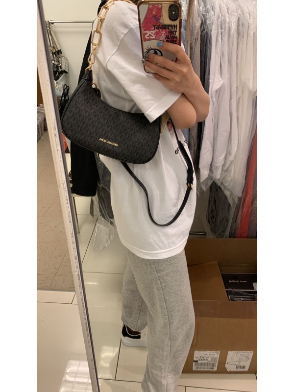 Cумка Michael Kors Cora Hobo Blue logo