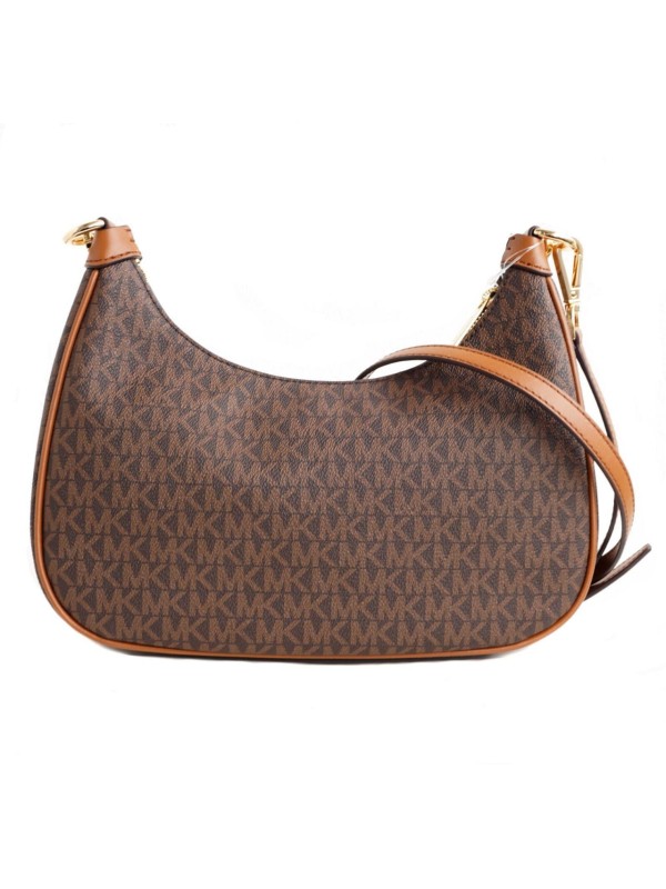 Cумка Michael Kors Cora Medium Brown logo