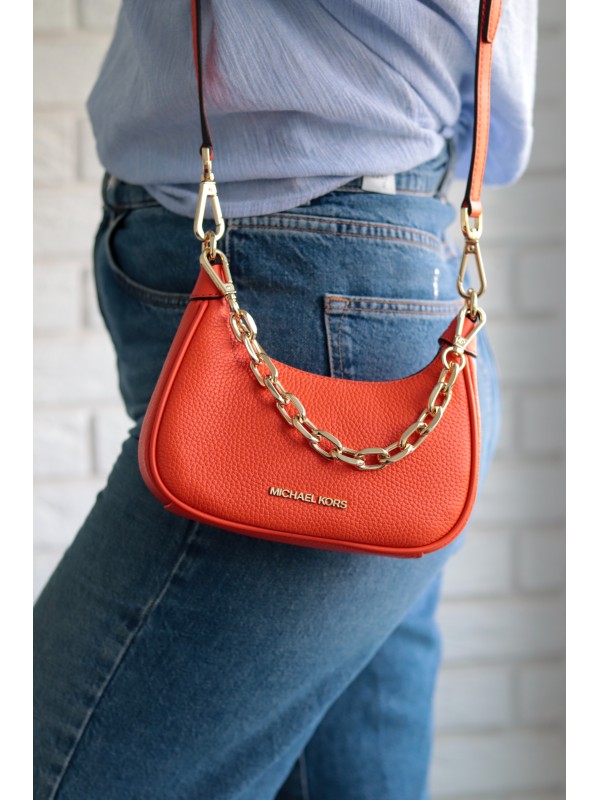 Cумка Michael Kors Cora Mina Hobo Orange