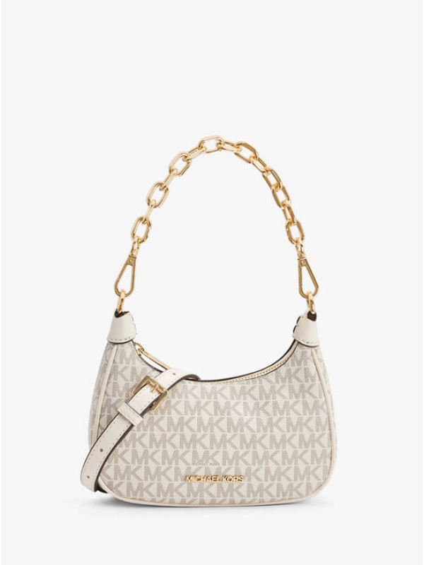 Сумка Michael Kors Cora XS mini Light Vanilla Logo