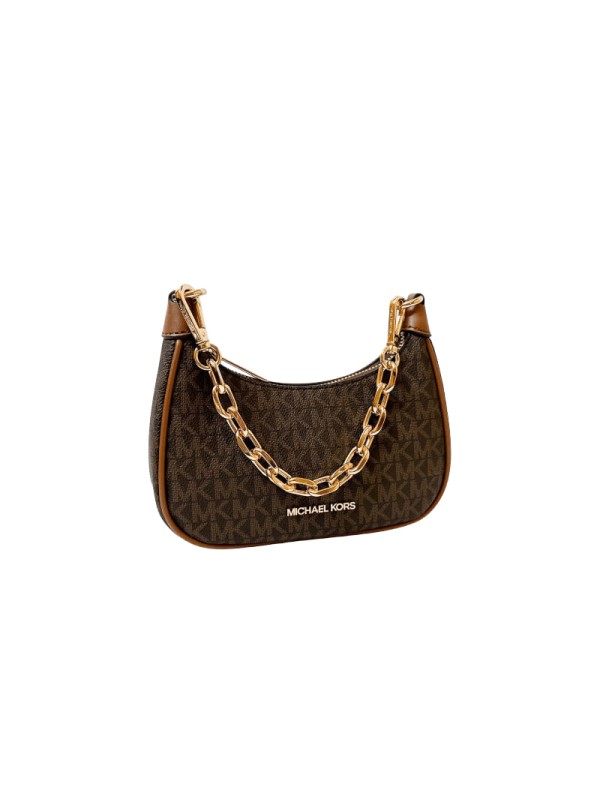 Сумка Michael Kors Cora Mini, Brown Logo