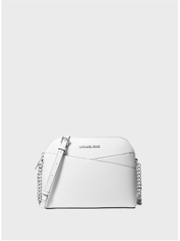Сумка Michael Kors Jet Set Travel Medium Dome Crossbody White