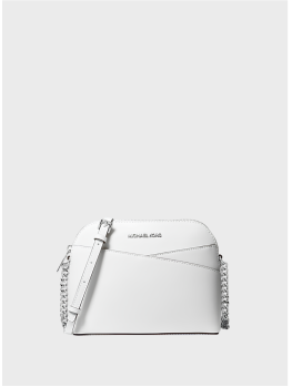 Сумка Michael Kors Jet Set Travel Medium Dome Crossbody White