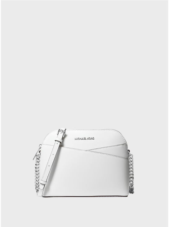 Сумка Michael Kors Jet Set Travel Medium Dome Crossbody White