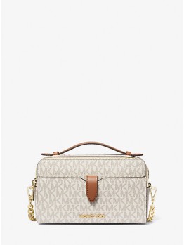 Cумка Michael Kors Handbag double zip Vanilla logo