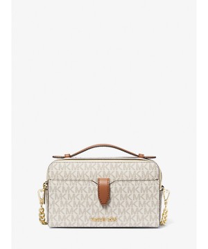 Cумка Michael Kors Handbag double zip Vanilla logo