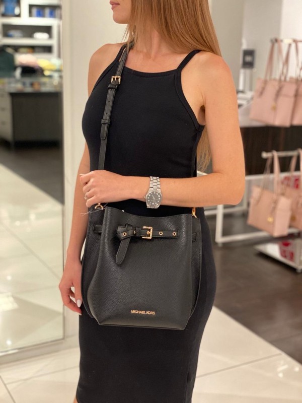 Cумка Michael Kors Emilia Bucket Black