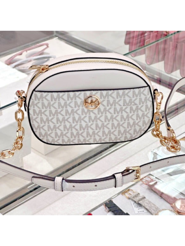 Сумка Michael Kors Jet Set Glam Small Vanilla Logo