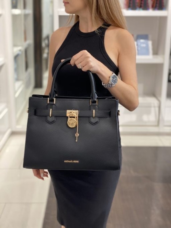 Сумка Michael Kors Hamilton Large Black