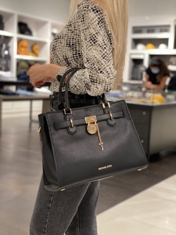 Сумка Michael Kors Hamilton Large Black