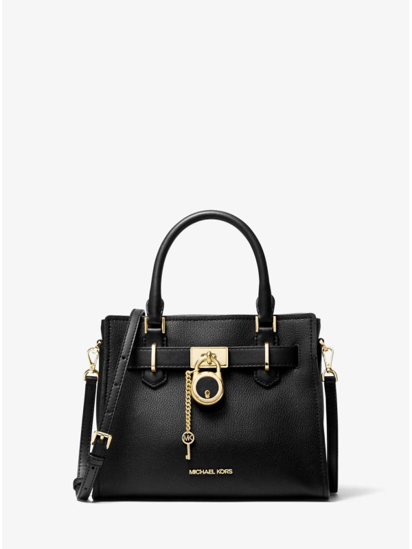 Сумка Michael Kors Hamilton Medium Leather Black