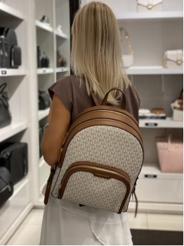 Рюкзак Michael Kors Jaycee Large, Vanilla Logo