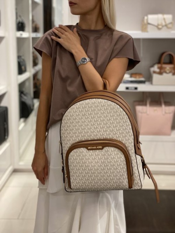 Рюкзак Michael Kors Jaycee Large, Vanilla Logo