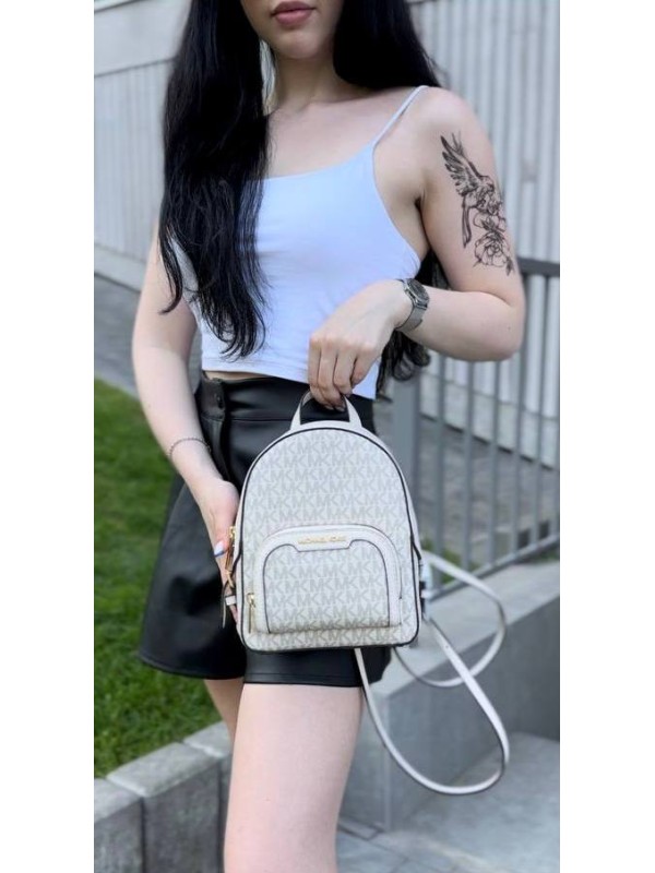 Рюкзак Michael Kors Jaycee Mini, White Logo