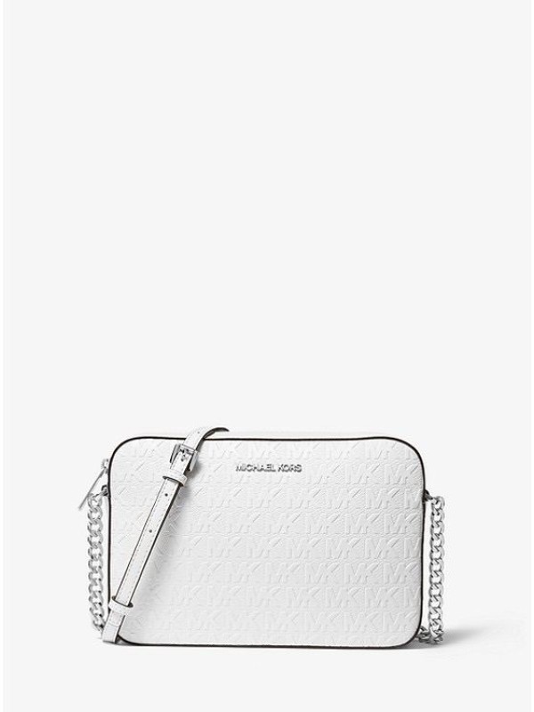 Cумка Michael Kors Jet Set White logo