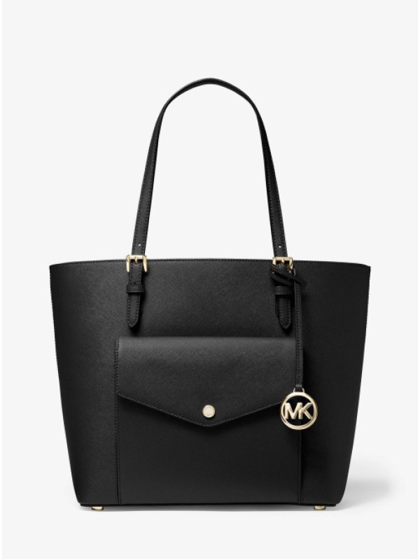 Cумка Michael Kors Jet Set Large Leather Pocket Tote Bag