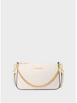 Сумка Michael Kors Jet Set Medium Saffiano Leather Crossbody Cream