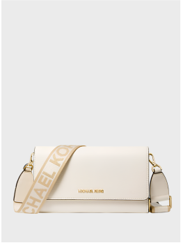 Сумка клатч Michael Kors Jet Set Item Leather Crossbody Cream