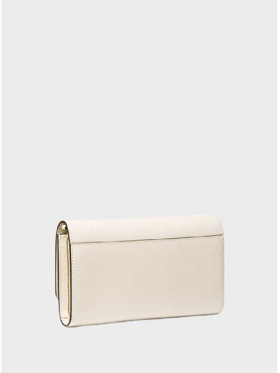 Сумка клатч Michael Kors Jet Set Item Leather Crossbody Cream