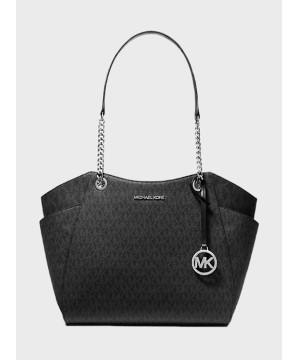 Cумка Michael Kors Jet Set Travel Large Shoulder Bag Black logo