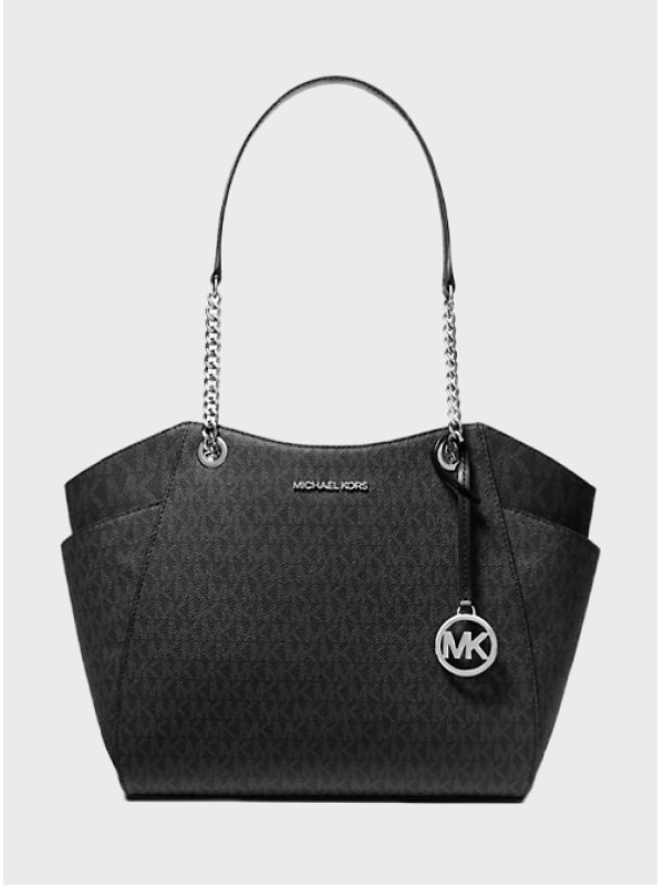 Cумка Michael Kors Jet Set Travel Large Shoulder Bag Black logo