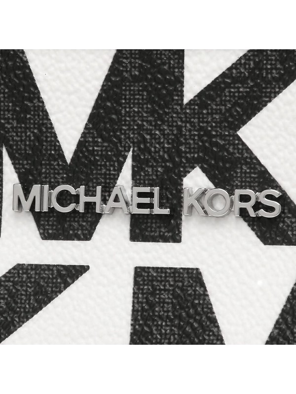 Cумка Michael Kors Jet Set Travel XS Tote Logo Black/White