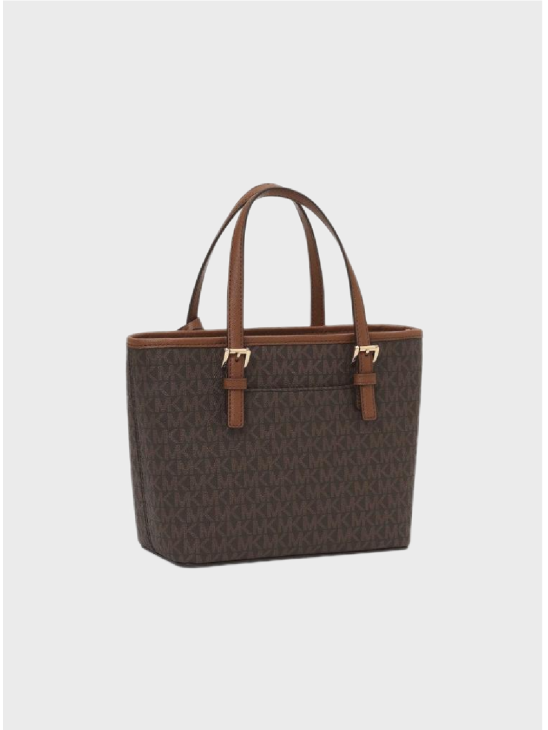 Cумка Michael Kors Jet Set Travel XS Tote Brown logo