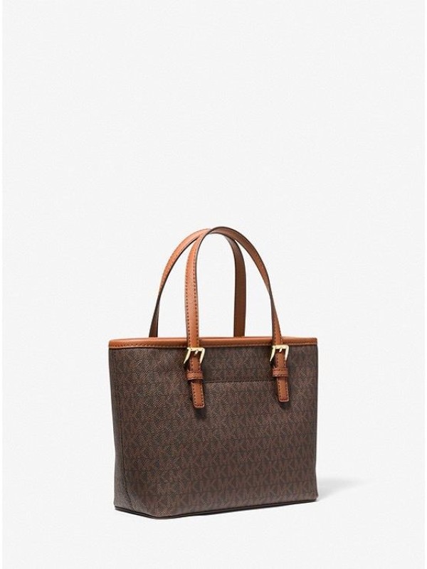 Cумка Michael Kors Jet Set Travel XS Tote Brown logo