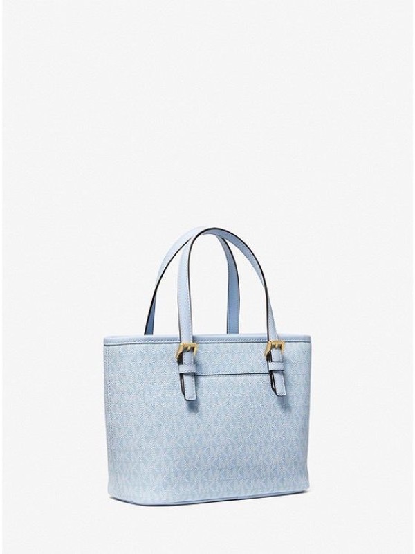 Cумка Michael Kors Jet Set Travel XS Tote Light Blue logo