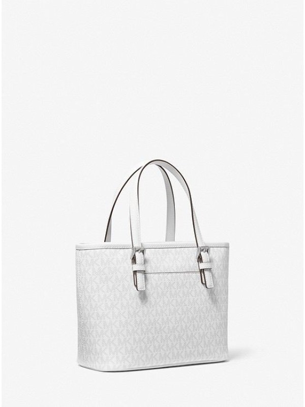 Cумка Michael Kors Jet Set Travel XS Tote white logo