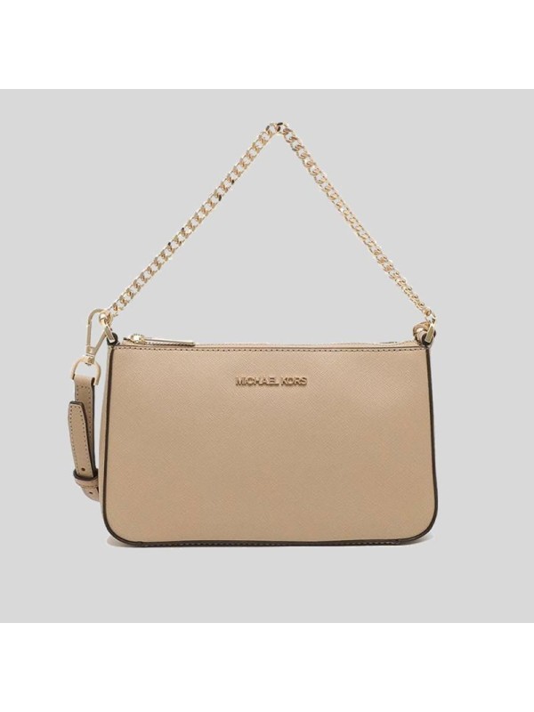 Cумка Michael Kors Jet set travel medium zip Beige