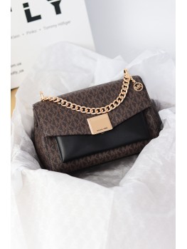 Cумка Michael Kors Lita Medium Brown/black