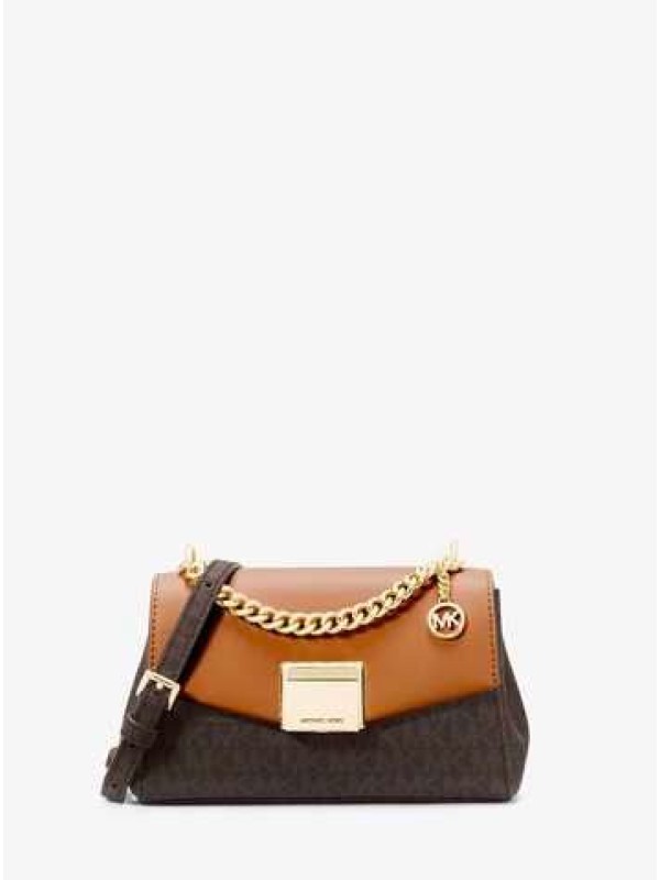 Cумка Michael Kors Lita mini Brown logo