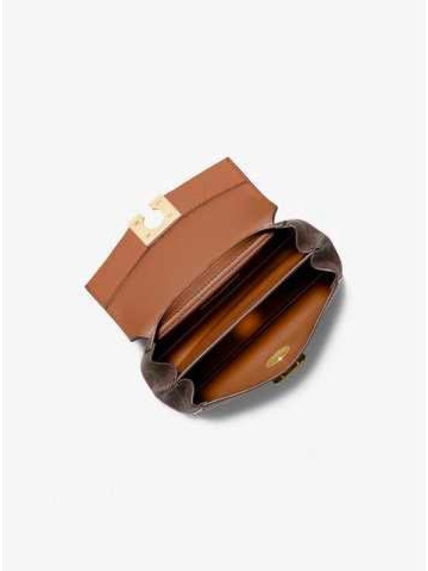 Cумка Michael Kors Lita mini Brown logo