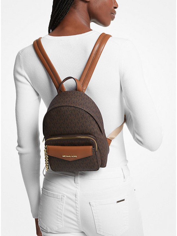 Рюкзак Michael Kors Maisie Mini Backpack Brown Logo